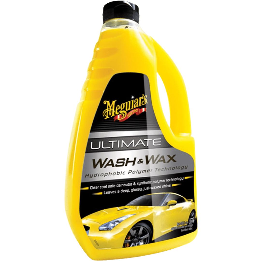 Die 1,42 Liter Flasche des Meguiars Ultimate Wash & Wax Autoshampoo