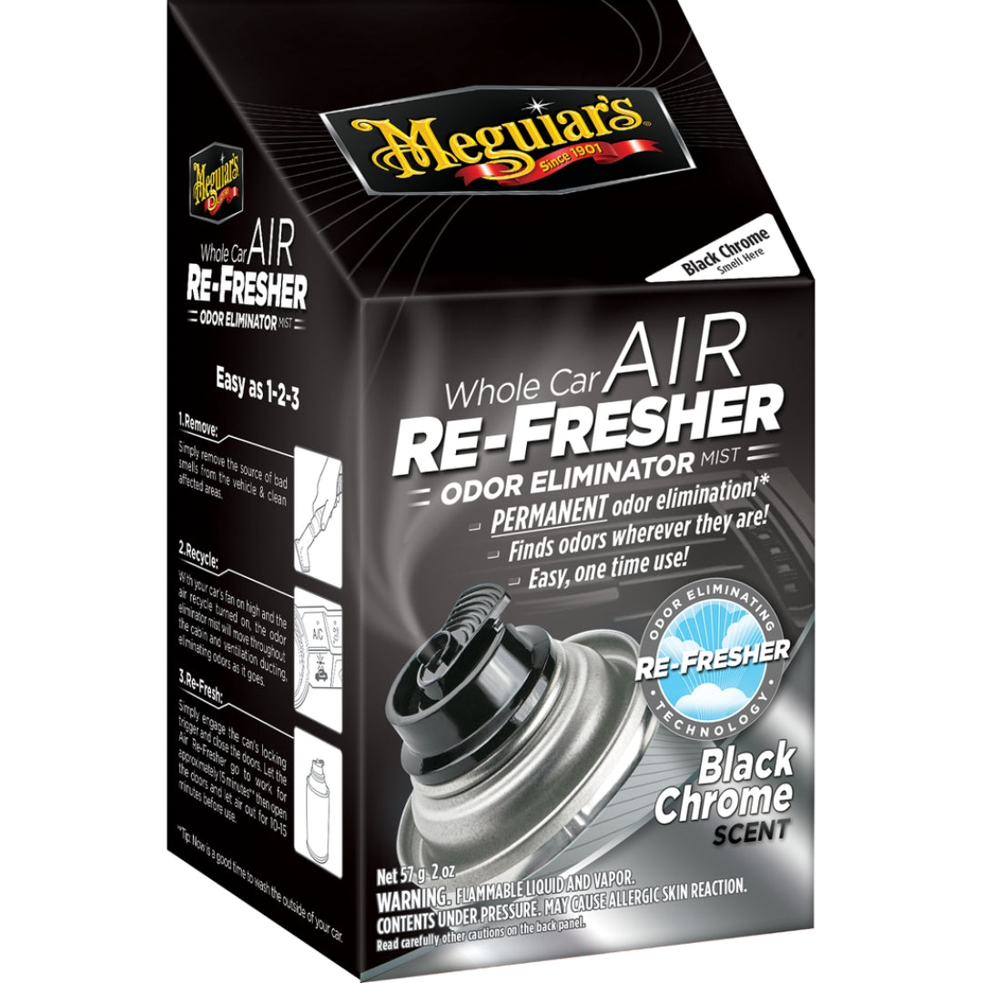 Meguiars Air Re-Fresher Black Chrome 60 ml | Duft & Geruchsentferner