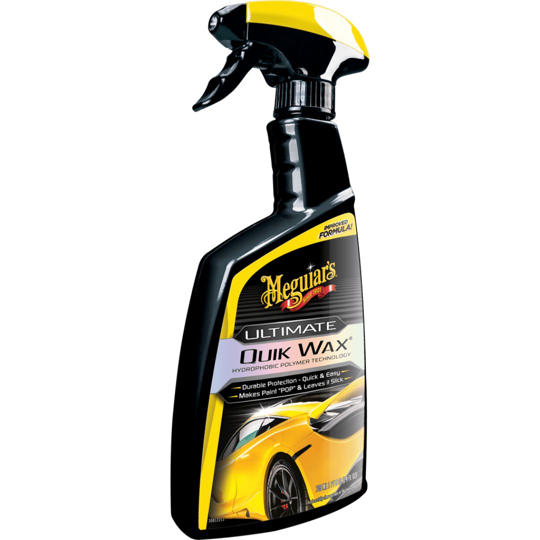 Die 473 Milliliter Sprühflasche der Meguiars Ultimate Quik Wax Sprühversiegelung