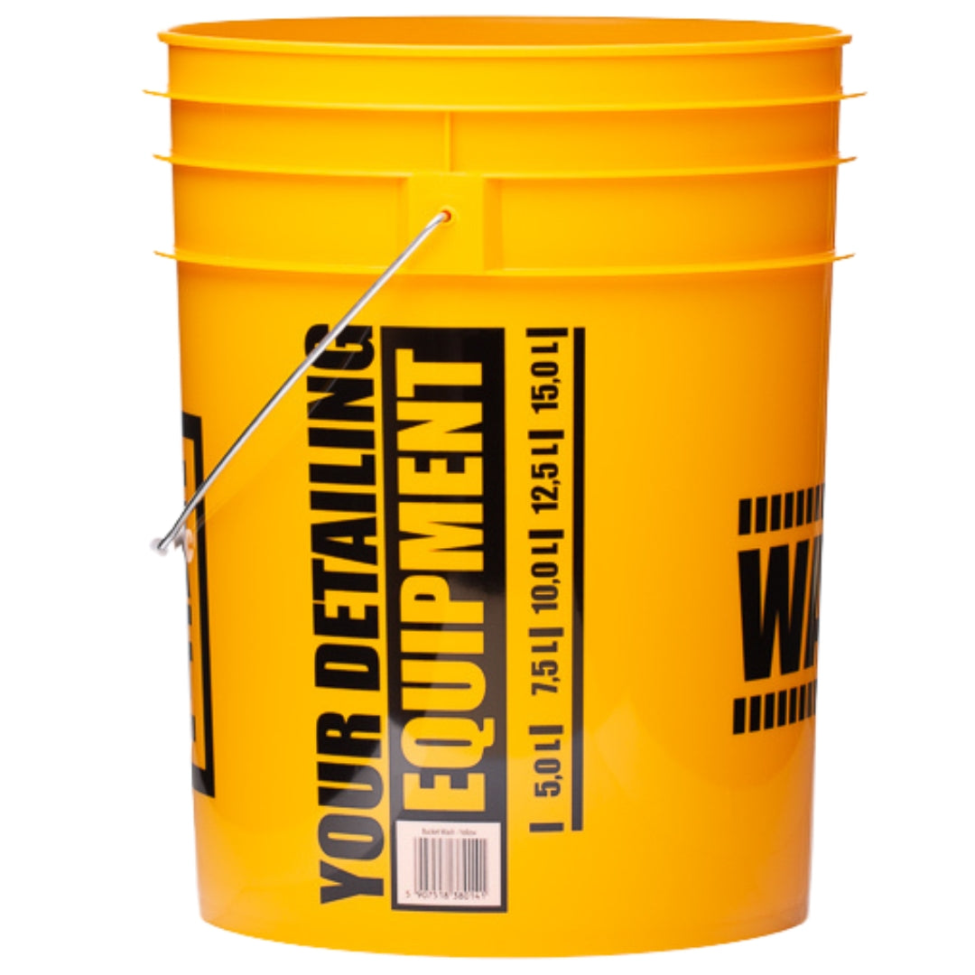 Work Stuff Bucket Yellow - WASH + Separator Black