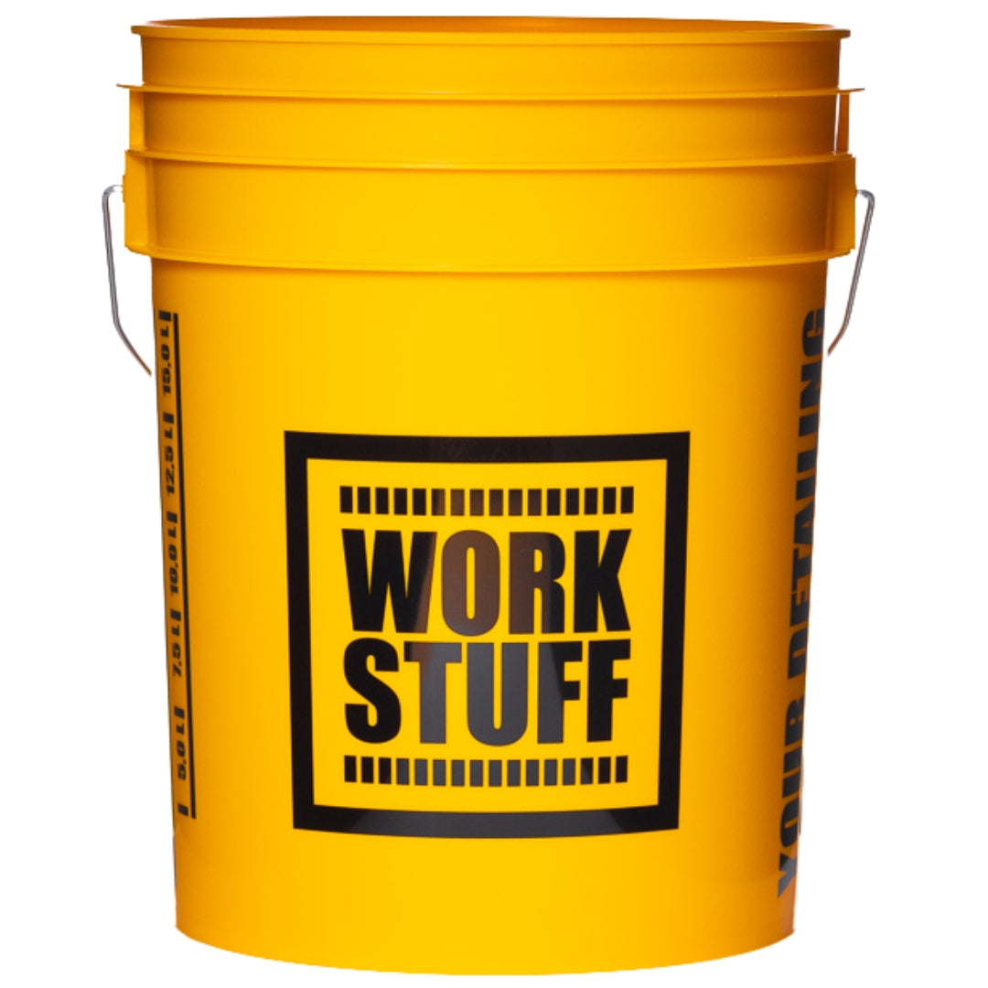 Work Stuff Bucket Yellow - WASH + Separator Black
