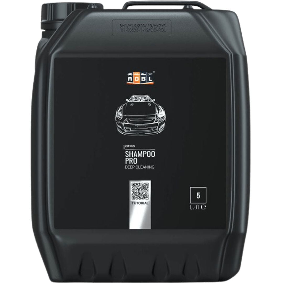 Der 5 Liter Behälter des ADBL Shampoo Pro Autoshampoo