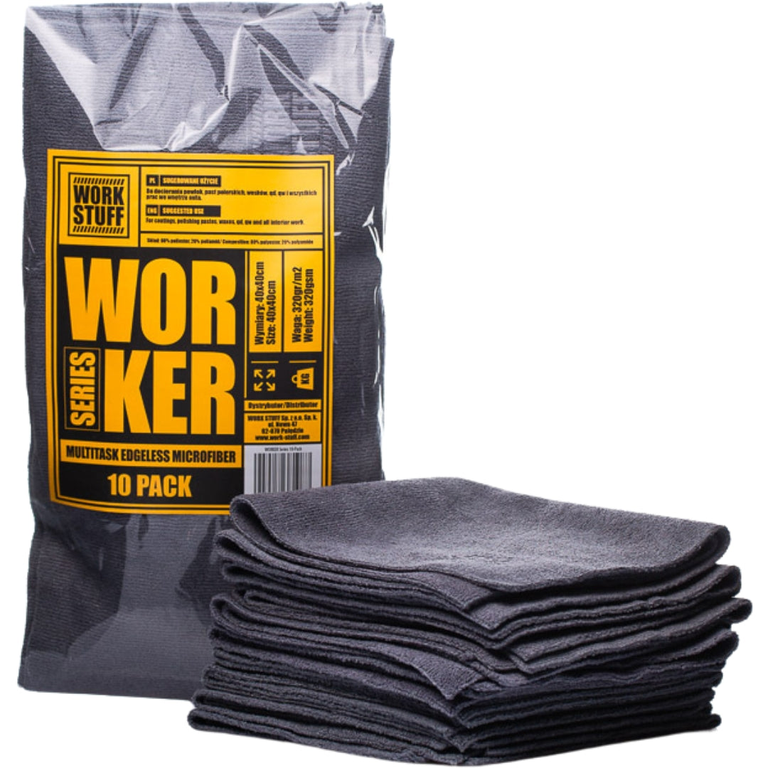 Work Stuff Worker 10-Pack Grey | Allzwecktuch