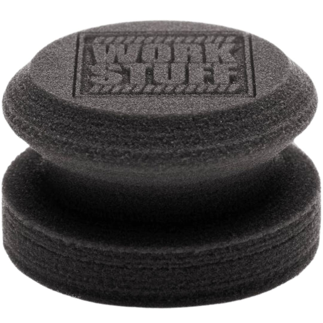 Work Stuff Handy Wax Applicator aus Schaumstoff von der Seite 