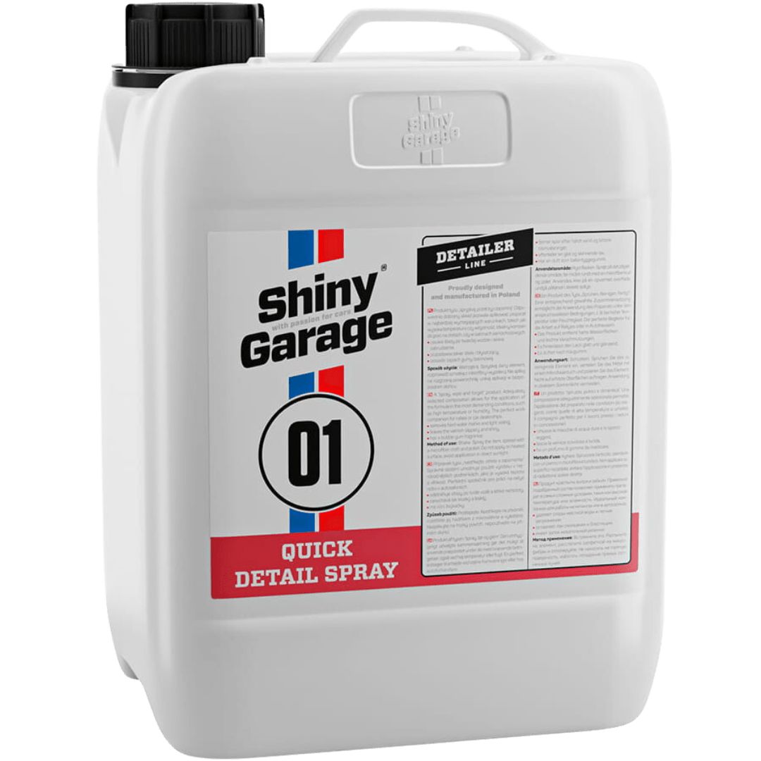 Der 5 Liter Behälter des Shiny Garage Quick Detail Spray Detailer