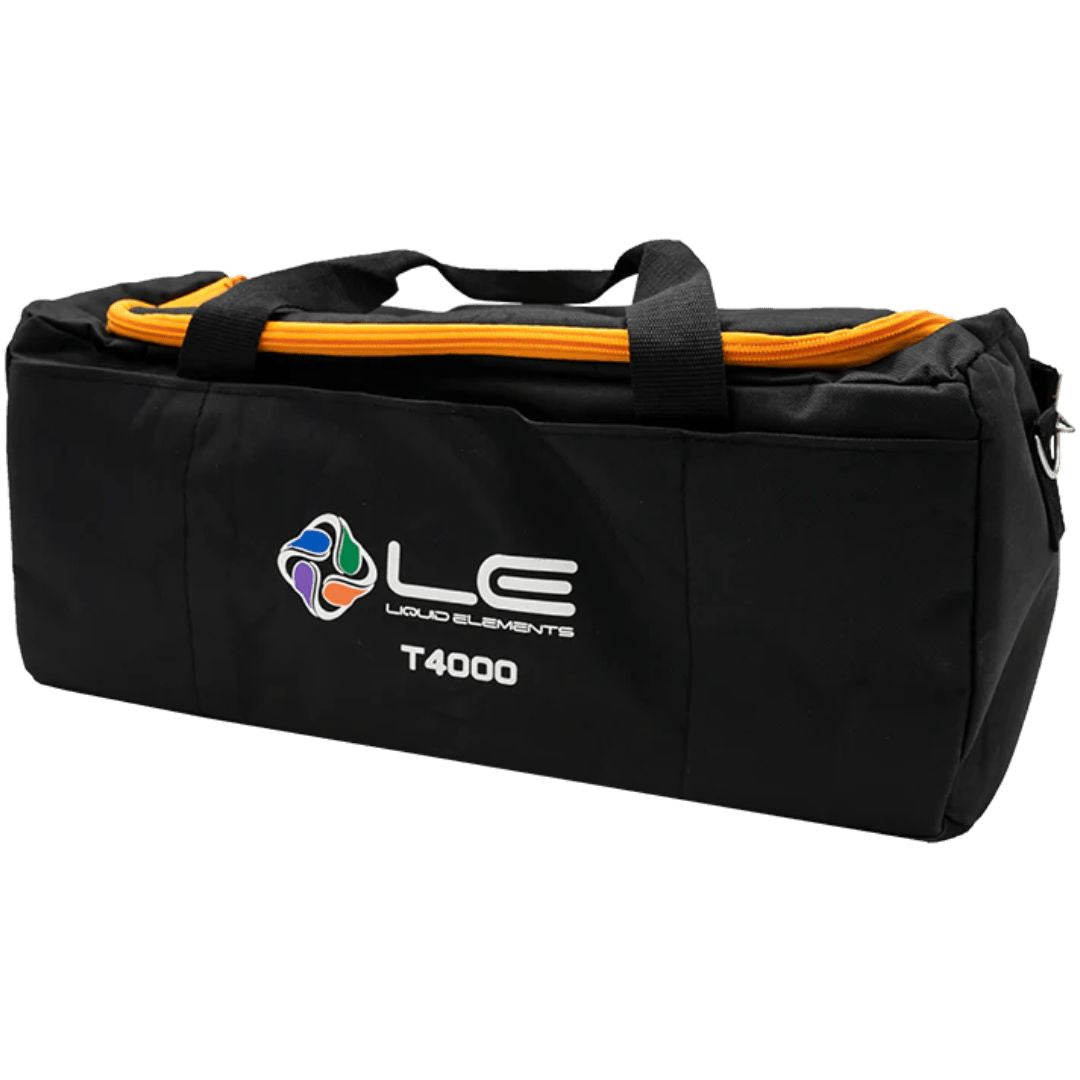 Die Tasche der Liquid Elements T4000 Exzenter Poliermaschine