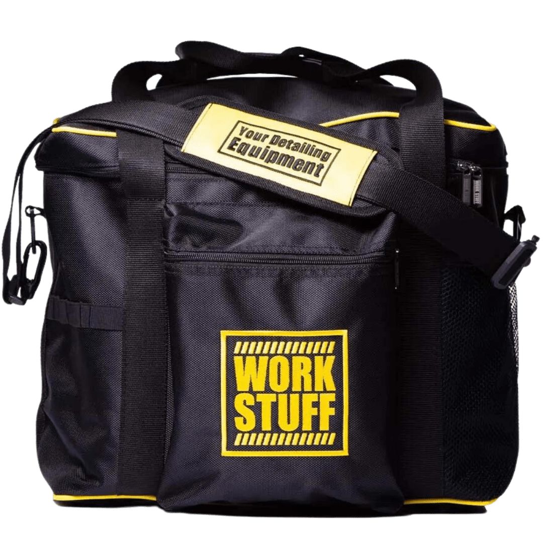 Die Vorderseite der Work Stuff Work Bag mit Logo