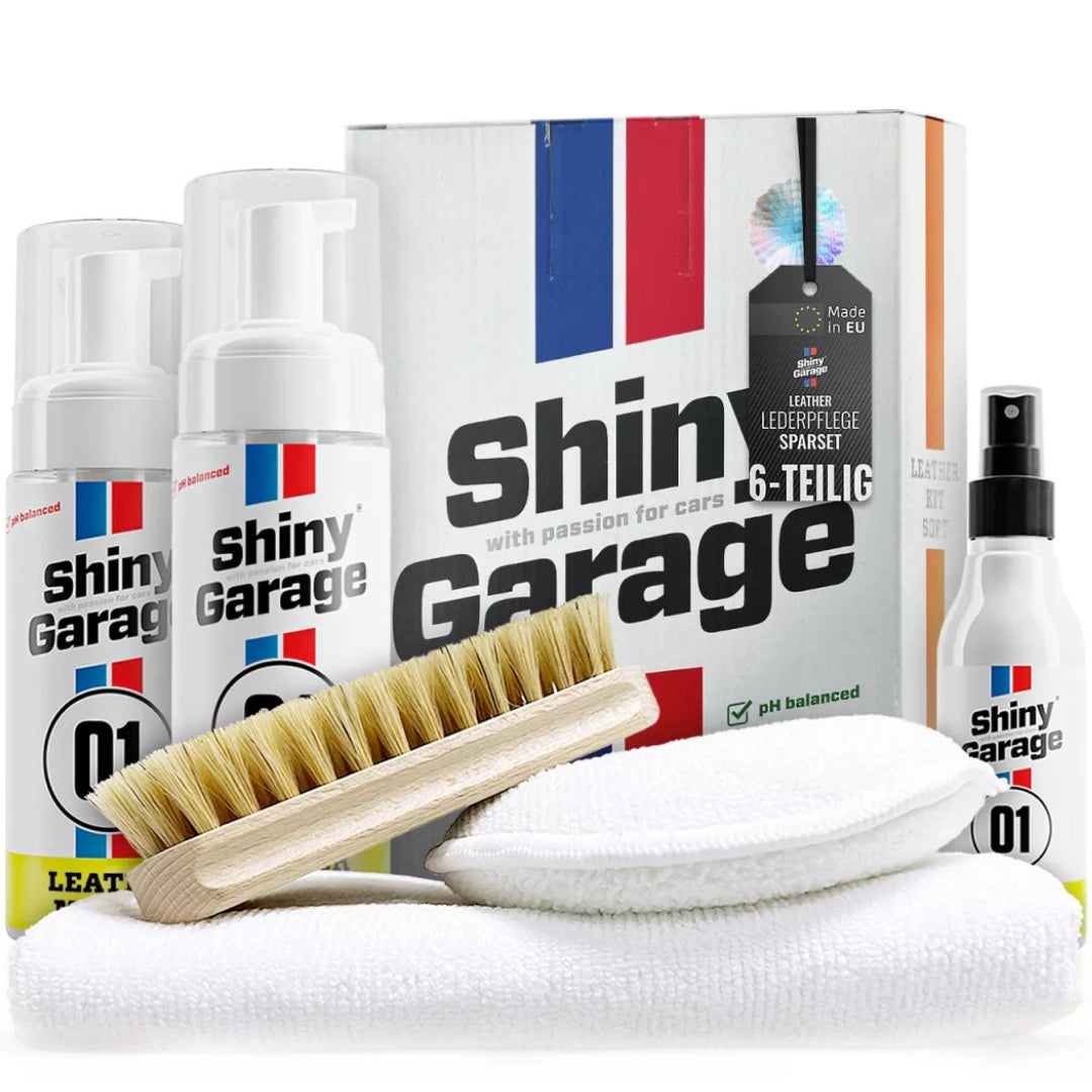 Shiny Garage Leather Kit Soft | Lederset
