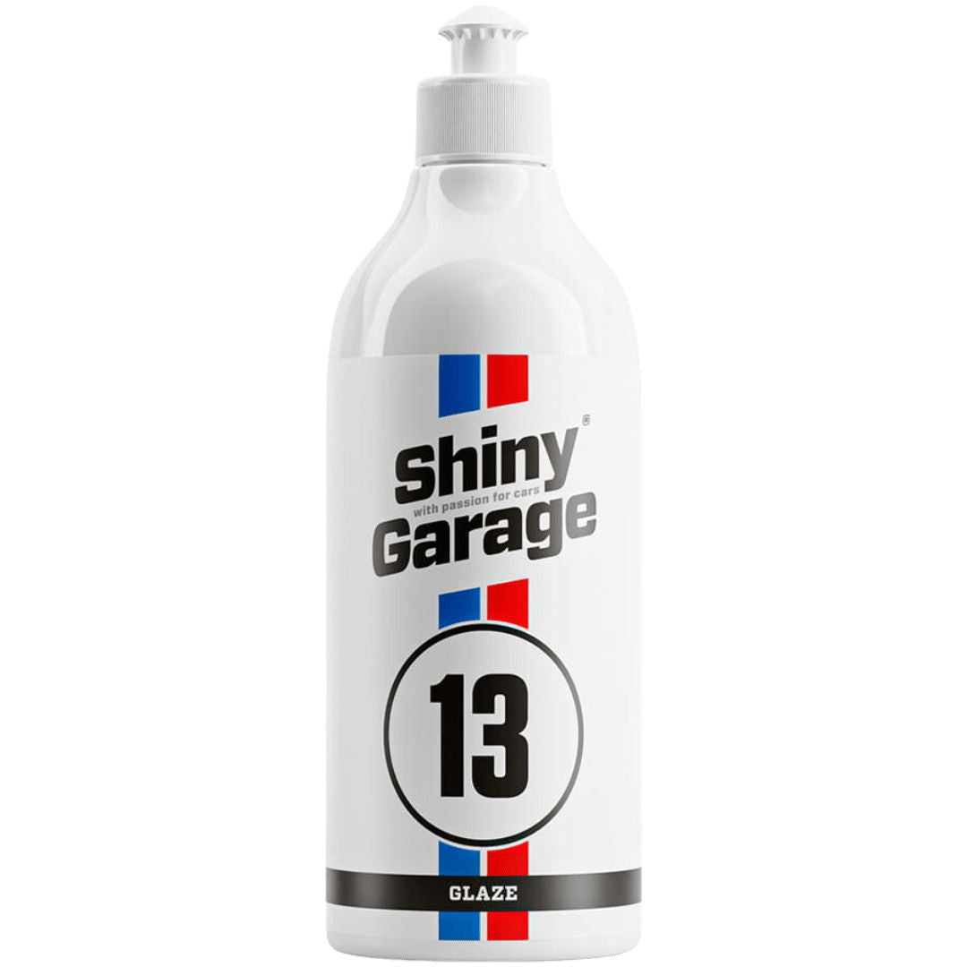 Die 500 Milliliter Flasche der Shiny Garage Glaze Nassversiegelung