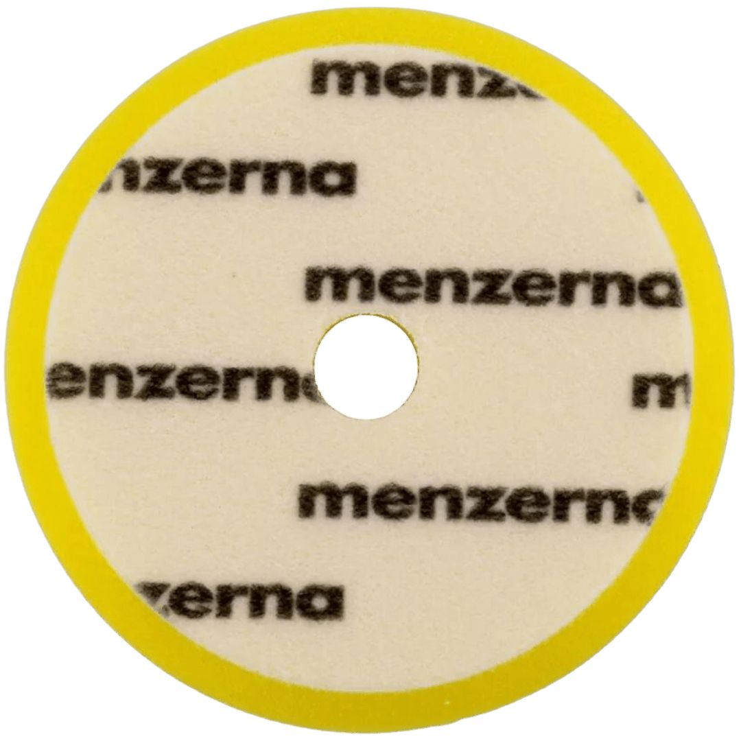 Das Menzerna Medium Cut Foam Pad 150 Millimeter Polierpad von hinten