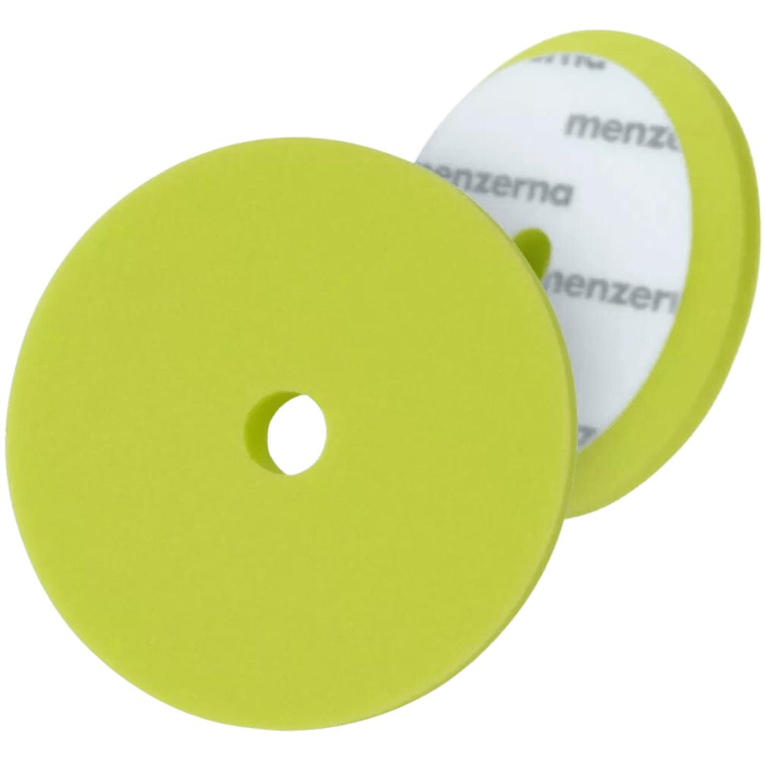 Das Menzerna Soft Cut Foam Pad 150 Millimeter Polierpad von vorne und hinten
