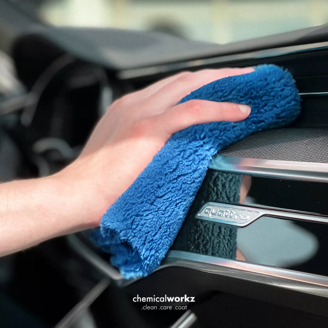 ChemicalWorkz Edgeless Soft Touch Towel Dunkelblau 500 GSM | Poliertuch