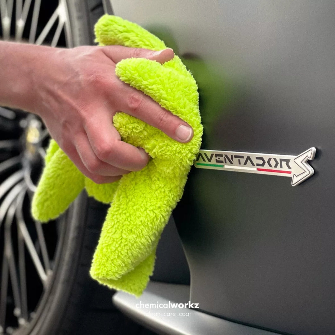 ChemicalWorkz Edgeless Soft Touch Towel Grün 500 GSM