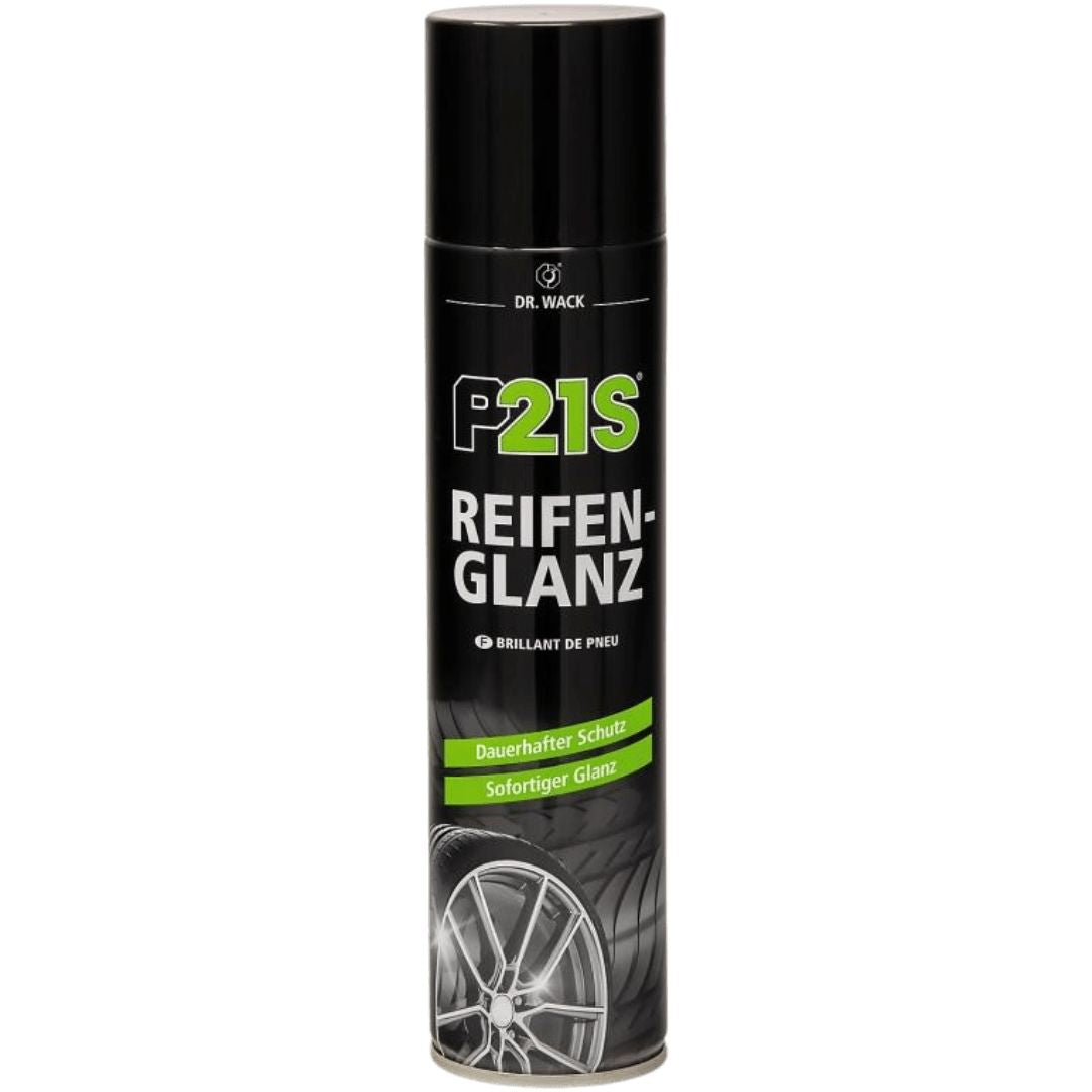 Die 400 Milliliter Sprühdose der Dr. Wack P21S Reifenglanz Reifenpflege