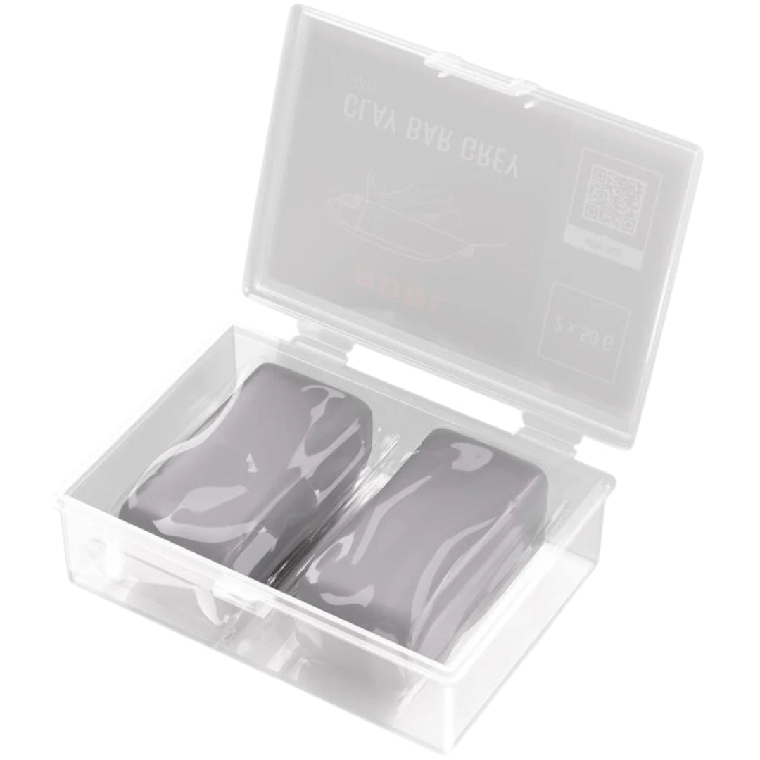 Die ADBL Clay Bar Grey Reinigungsknete in der Verpackung