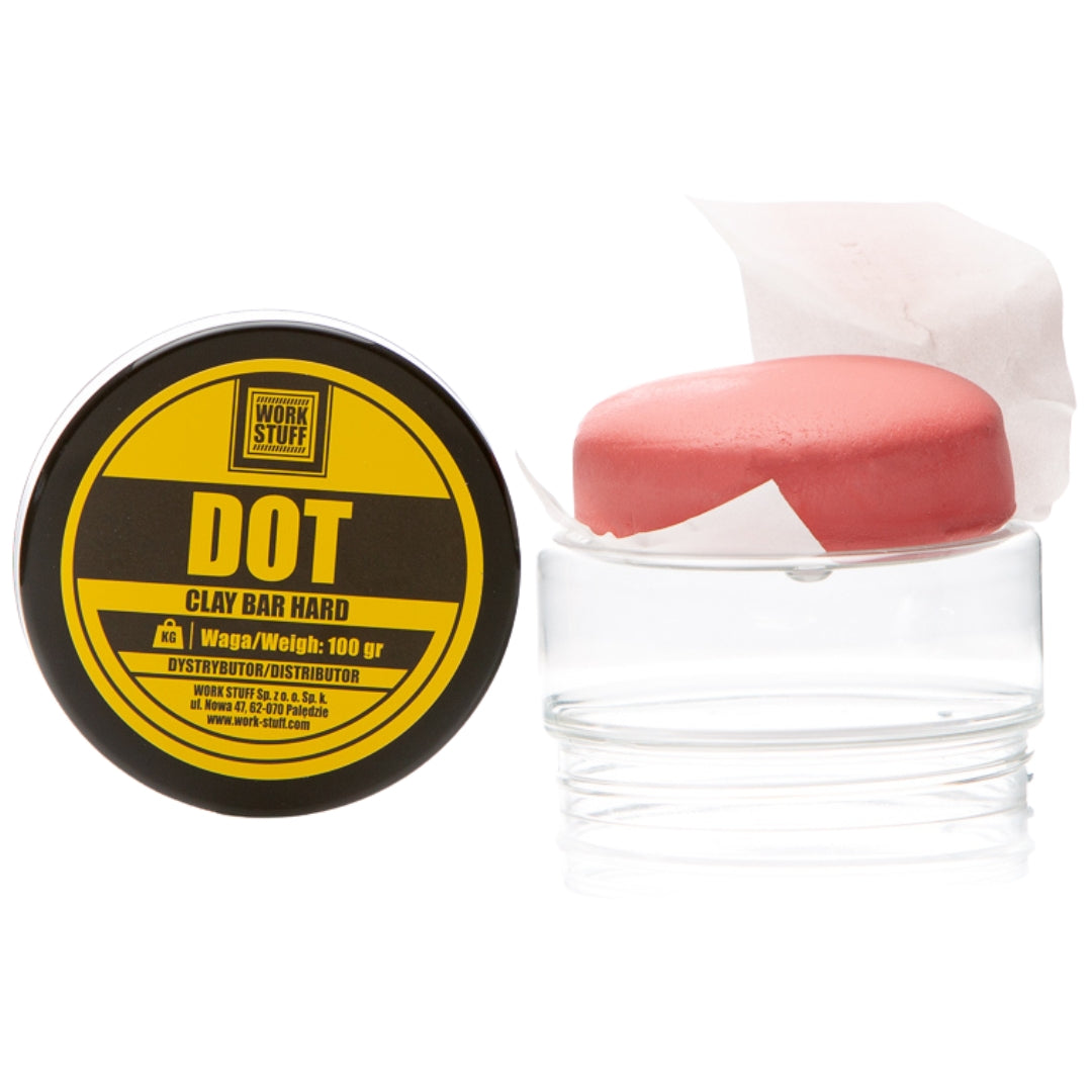 Work Stuff Dot Clay Bar Hard 100g | Reinigungsknete