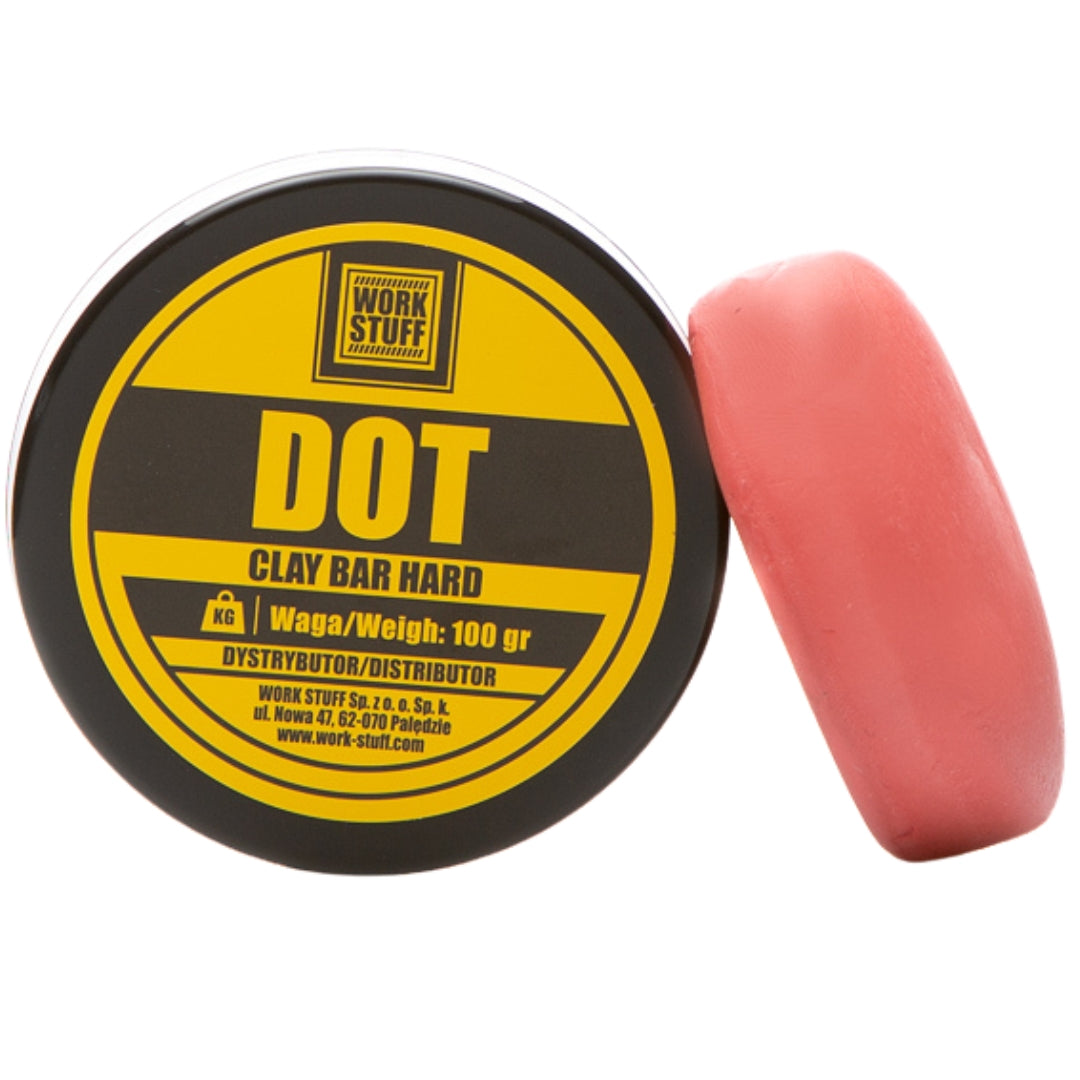 Work Stuff Dot Clay Bar Hard 100g | Reinigungsknete