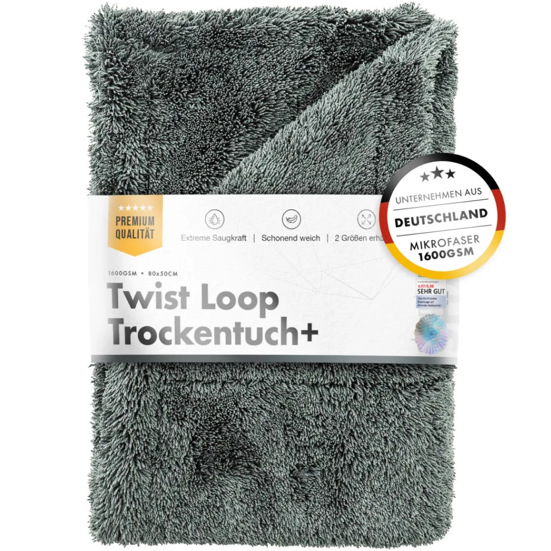 ChemicalWorkz Premium Twisted Towel Grau 1600 GSM 50x80 | Trockentuch