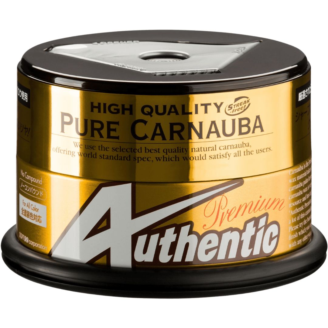 Die 200 Gramm Dose der Soft99 Authentic Premium Wachsversiegelung