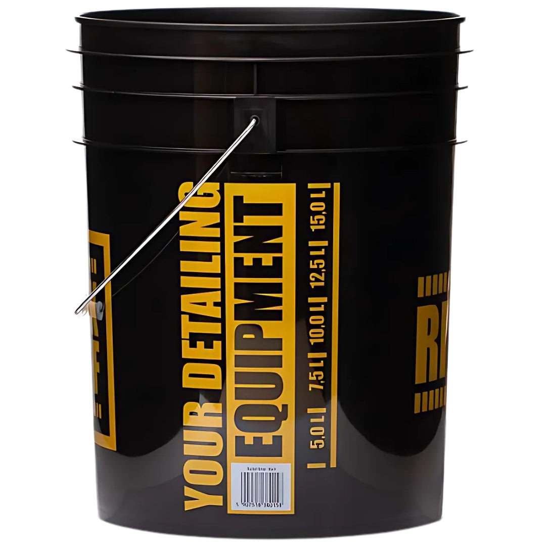 Work Stuff Bucket Black - RINSE + Separator Yellow