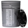 Work Stuff Bucket Grey - WHEELS + Separator Black