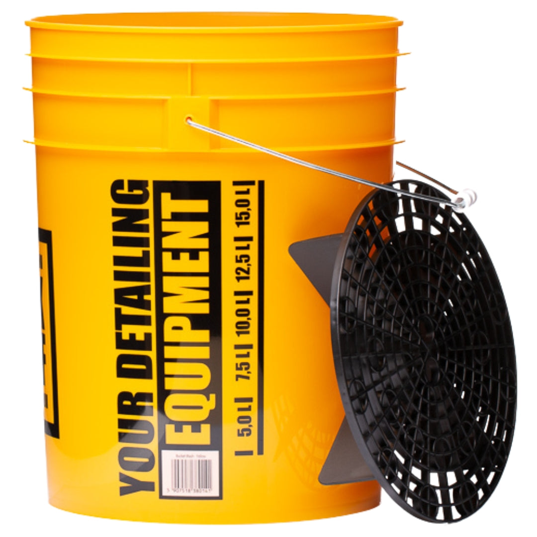 Work Stuff Bucket Yellow - WASH + Separator Black | Wascheimer