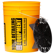 Work Stuff Bucket Yellow - WASH + Separator Black