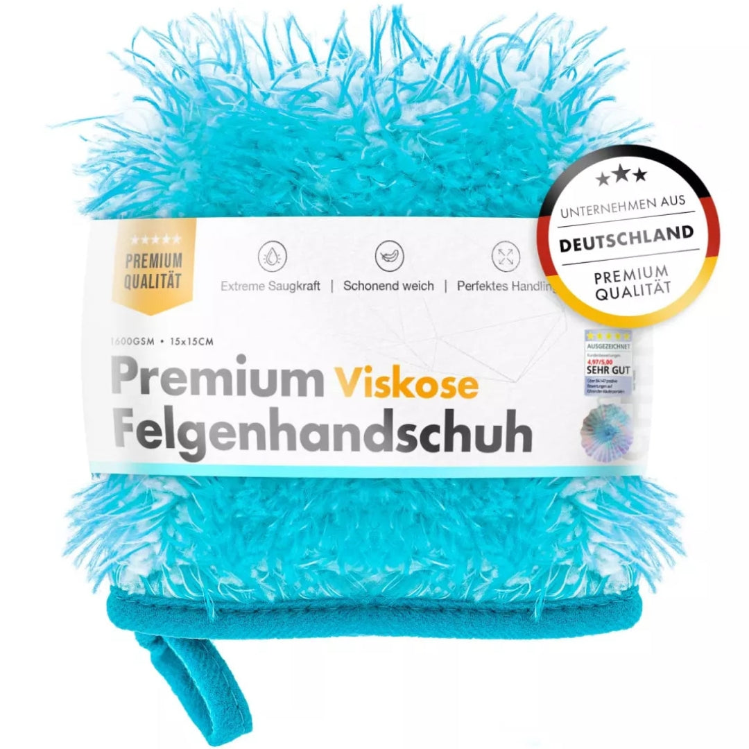 ChemicalWorkz Wheel Mitt Türkis 1400 GSM | Waschhandschuh