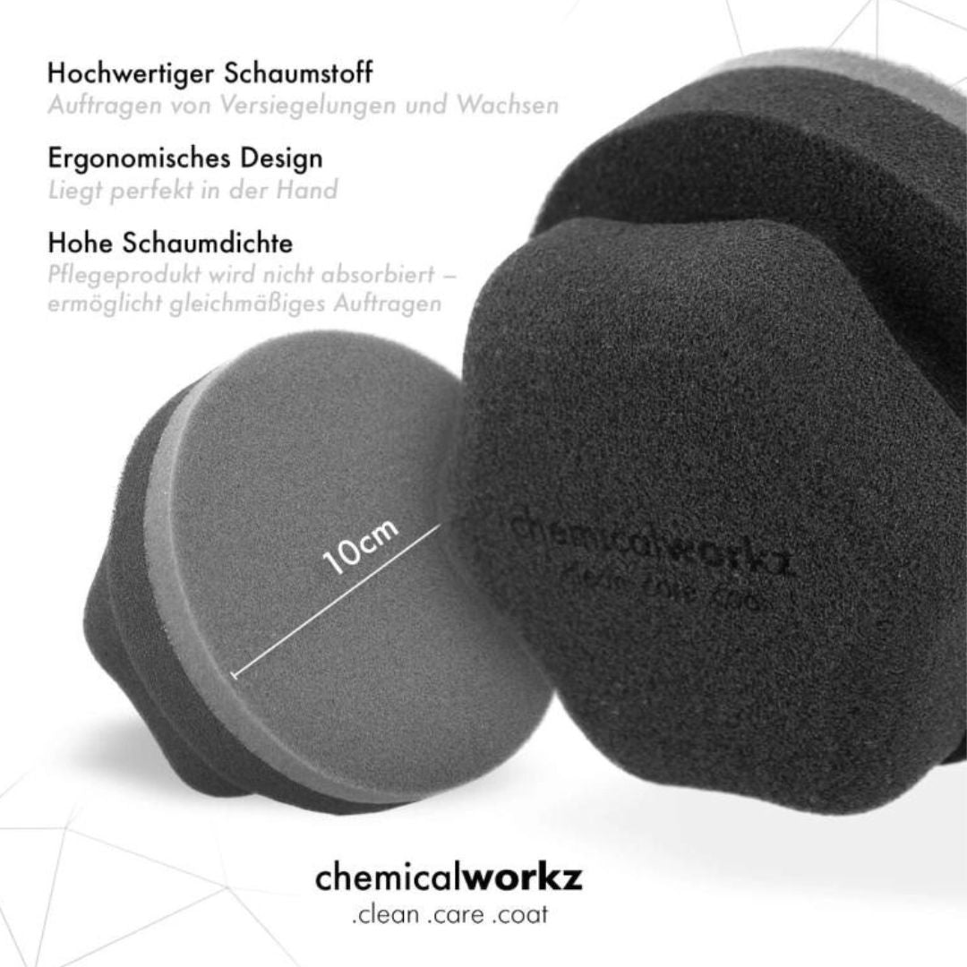 Die Eigenschaften des ChemicalWorkz Hand Wax Applicator