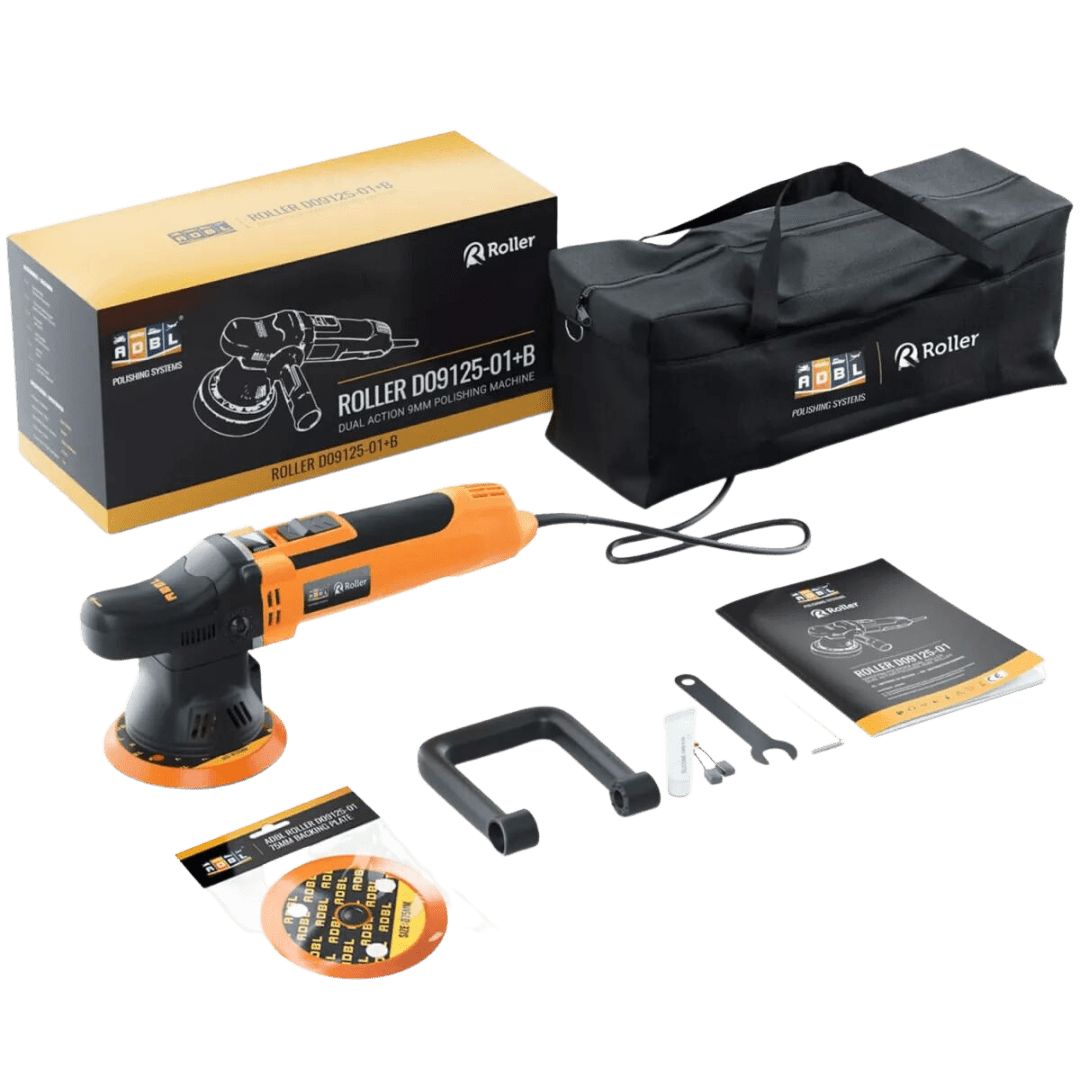 Alle Einzelteile der ADBL Roller D09125-01+B Exzenter Poliermaschine