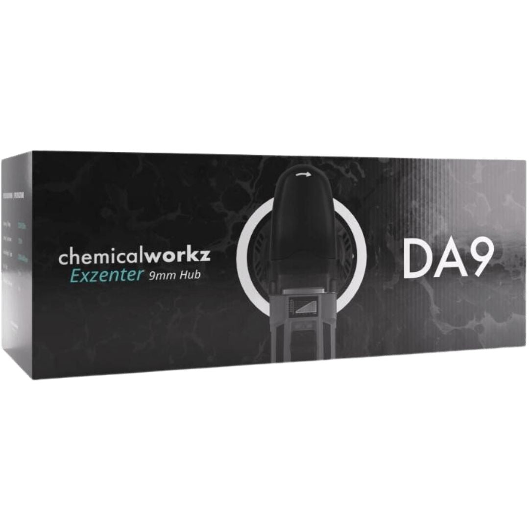 Die Verpackung der ChemicalWorkz DA9 Exzenter Poliermaschine