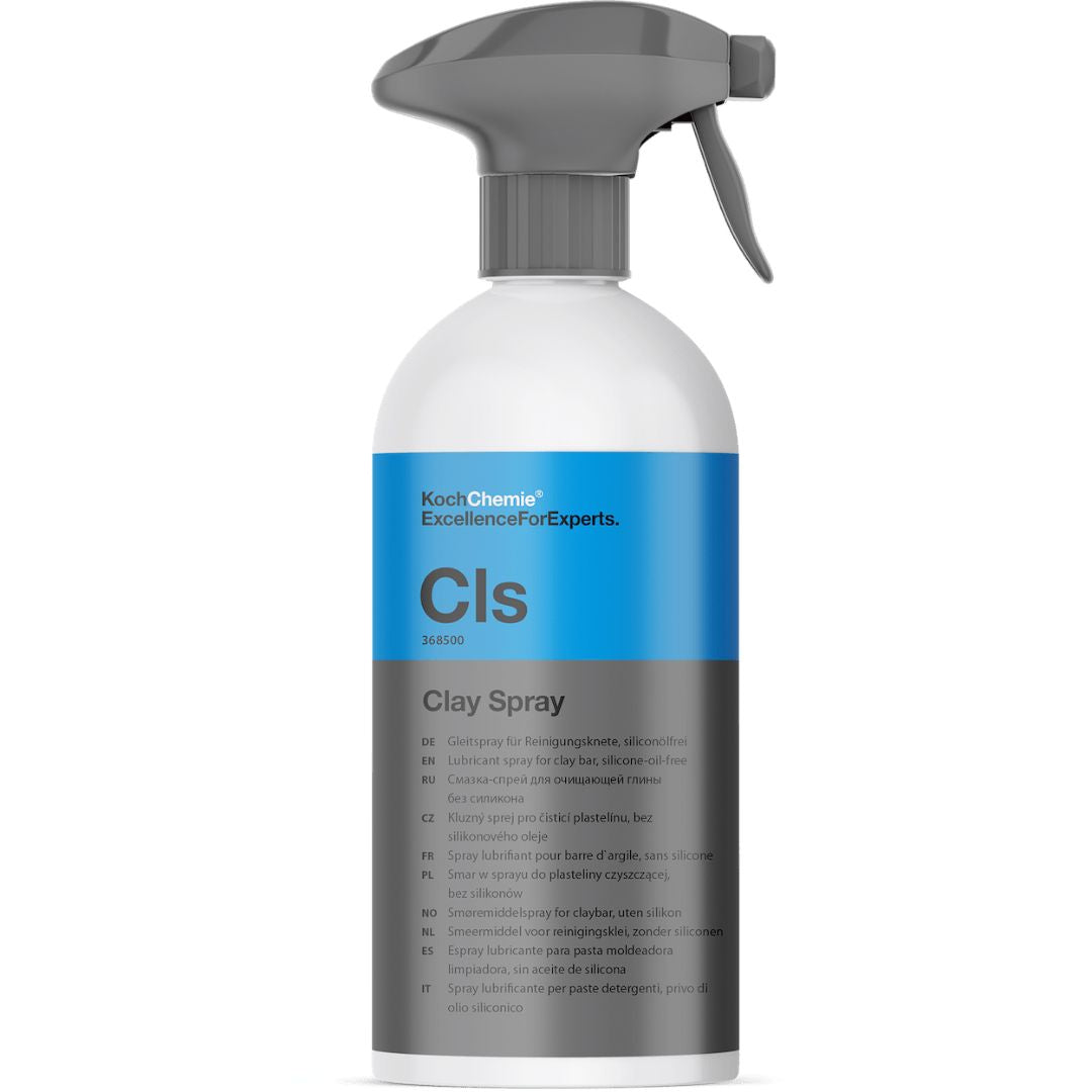 Die 500 Milliliter Sprühflasche des Koch Chemie Clay Spray Gleitmittel