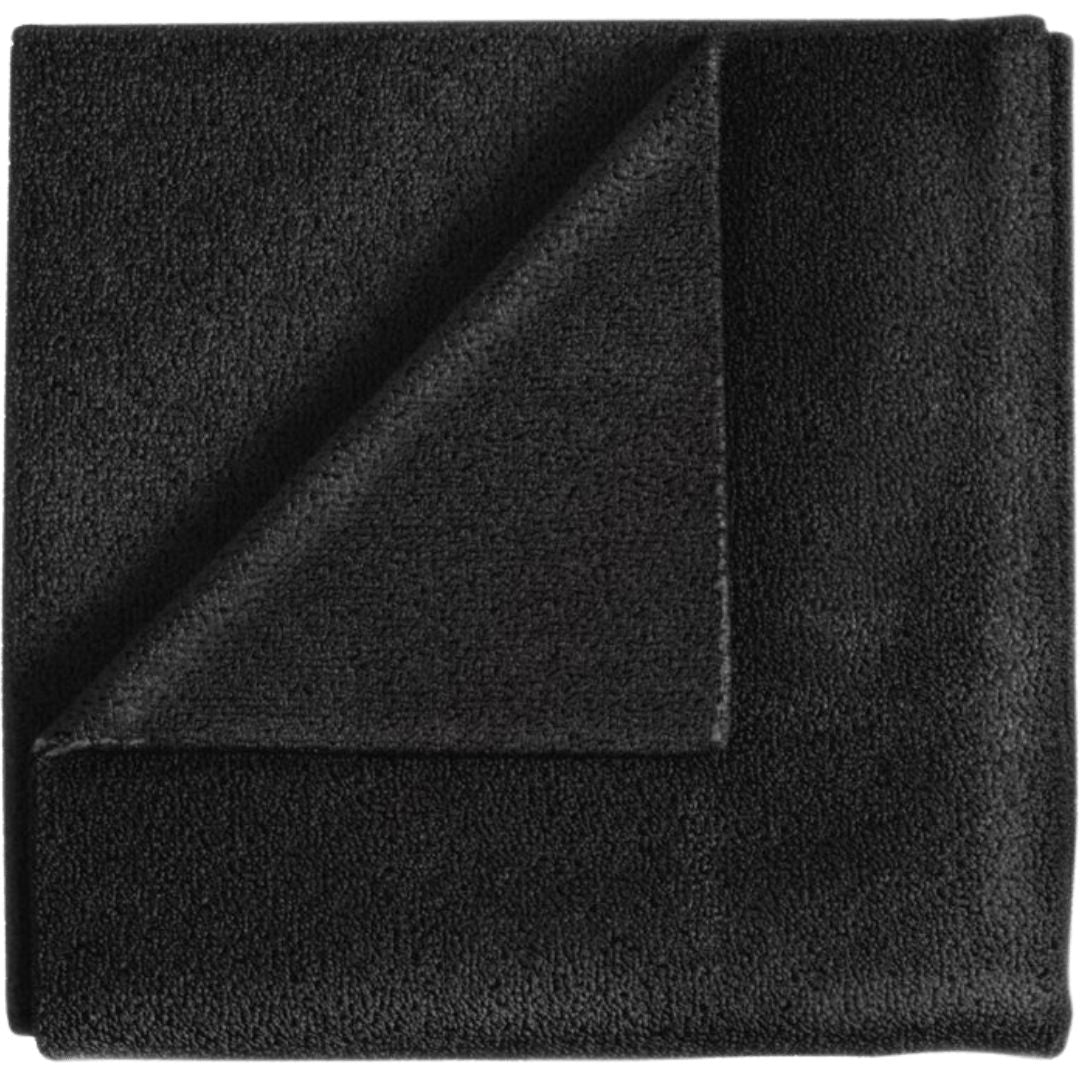 Das ADBL T1 Schwarz Mikrofasertuch