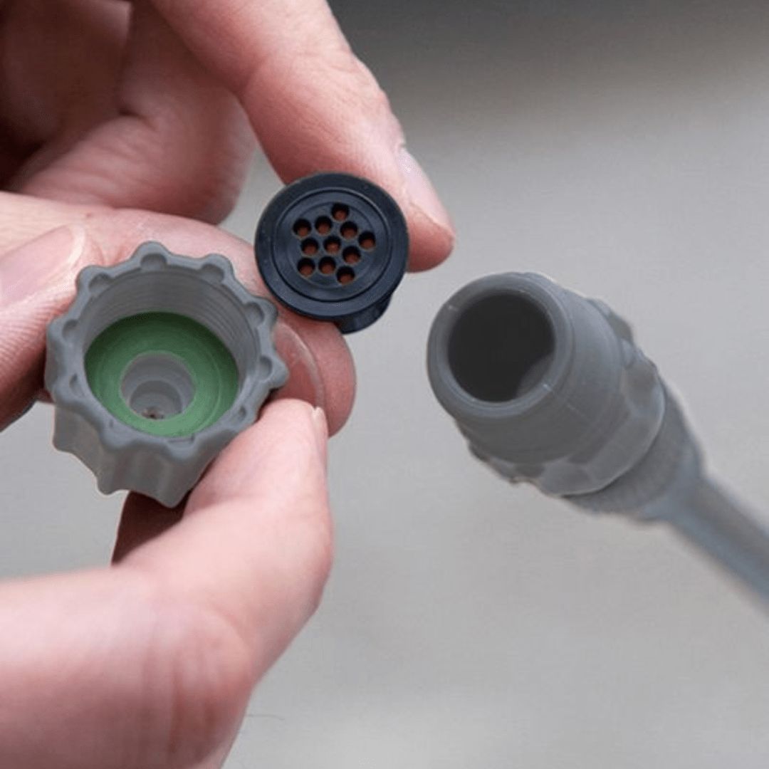 Die Ventile des Gloria FoamMaster FM10 Flex Schaumsprüher