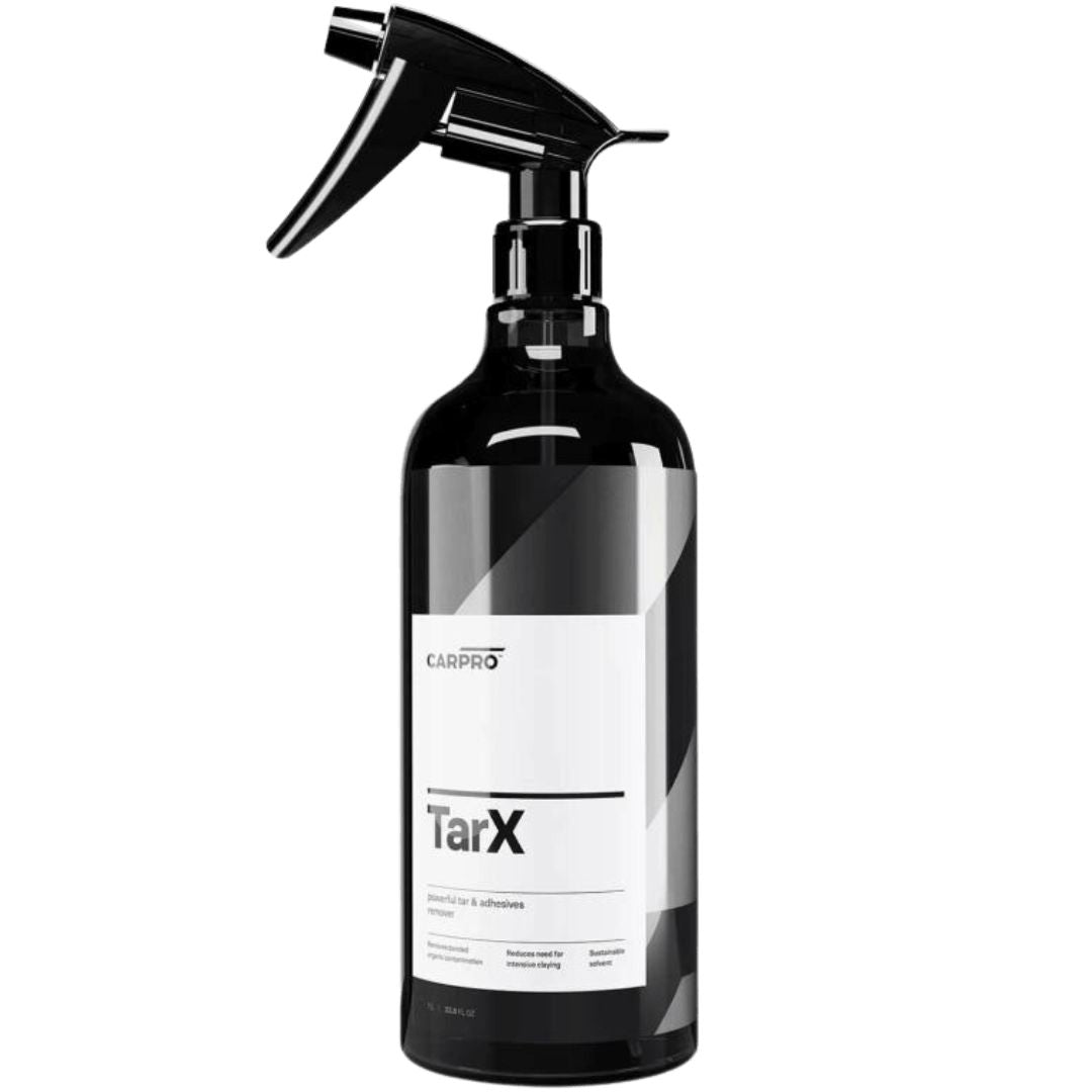 Die 1 Liter Sprühflasche des CarPro TarX Teerentferner